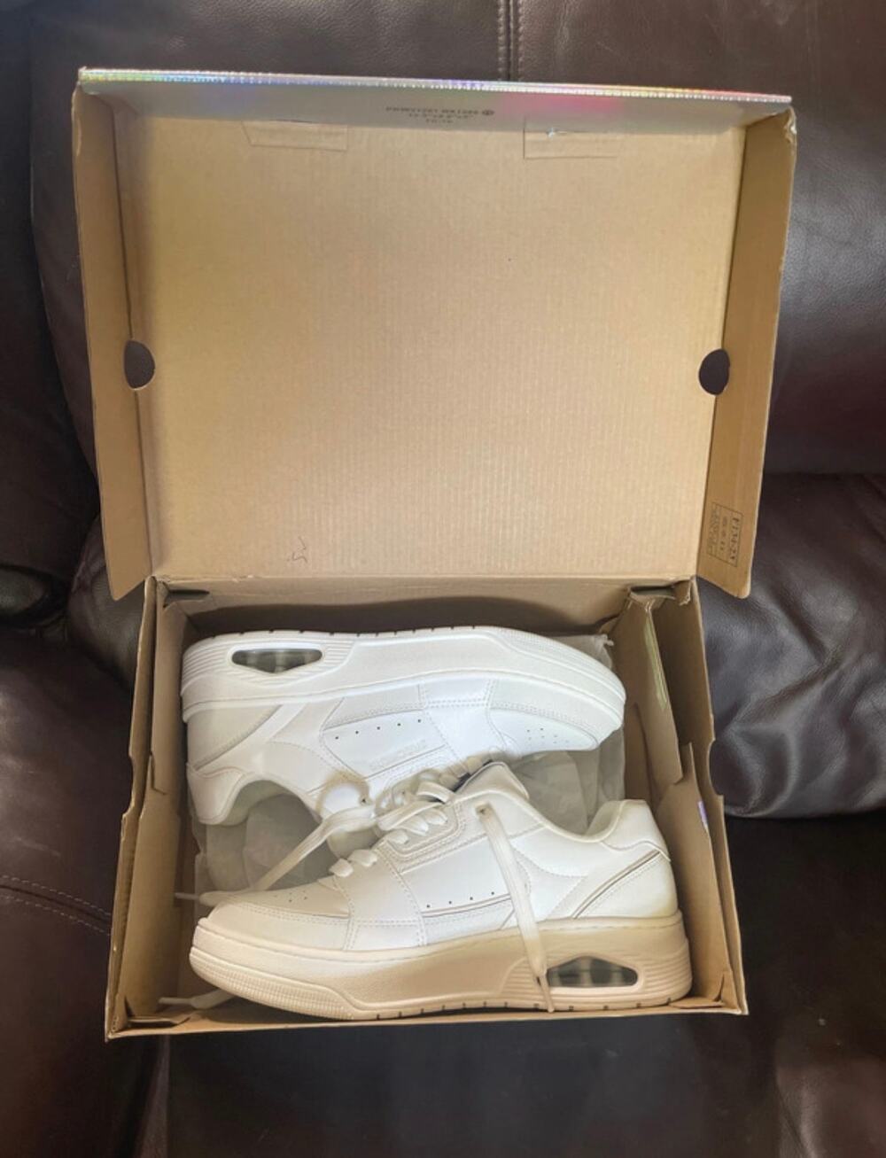 Women's Sketchers Uno Court 9.5 White New